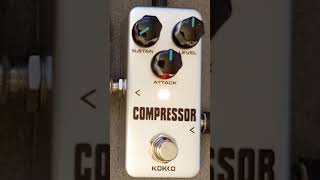 Kokko FCP2 Compressor | Bass Test (short) #bass #compressor #basscompressor #basspedal #basspedals