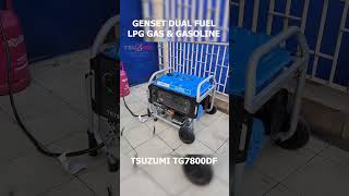 Panduan Pengoperasian Genset TG7800DF dengan Gas LPG #genset #gensetsilent#tsuzumi