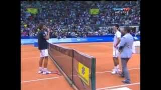 Gustavo Kuerten vs Novak Djokovic - Full Highlights Match -  Rio de Janeiro 17.11.2012