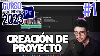 Creación de Proyecto e Interfaz de Inicio | Curso Adobe Premiere Pro 2024 | Capítulo #1