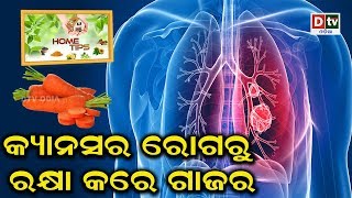 କ୍ୟାନ୍ସର ରୋଗରୁ ରକ୍ଷା କରେ ଗାଜର | HOME TIPS | #Dtvodia