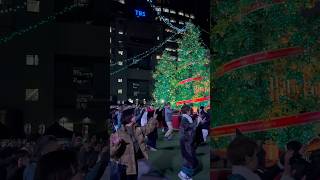 2024.12.14 20:02 #盆踊り クリスマス キンプリ 赤坂サカス TBS 赤坂冬おどり ハリーポッターツリー