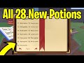 All 18 New Potion Recipes In Wacky Wizards + How To Make Them (Roblox)