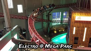 Electro at Méga Parc, Just the Coasters (Off-Ride Footage)