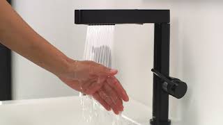 Hansgrohe - Mitigeur de lavabo Finoris 230 noir mat