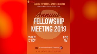 HPAC - Fellowship Meeting 2019 - Day 1