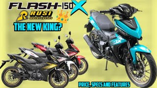 THE ALL NEW RUSI FLASH 150X | THE NEW KING OF UNDERBONE? | motodave