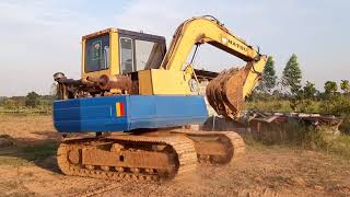 แพคคู่ KOMATSU PC60-5 สิบล้อเลอร์ 165 พร้อมลุยงาน 55 หมื่น excavator and truck EP.7651