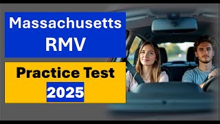 🚗 Massachusetts RMV Permit Test 2025 | 50 Practice Questions & Answers