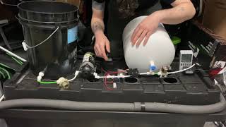 True HPA system parts. Quick overview of how to assemble a high pressure aeroponic system.