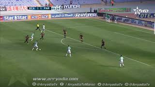 #بطولة_إتصالات_المغرب|مؤجل.د.4|الرجاء الرياضي 2-1 الجيش الملكي هدف أيوب نناح في الدقيقة 70.