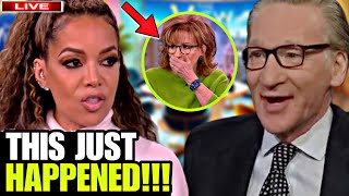 View Host Sunny Hostin STOPS SHOW CALLING SECURITY On Bill Maher After HUGE FIGHT BROKE OUT LIVE