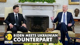 Biden vows stronger US ties to Ukraine in first meeting with Zelensky | Latest English News | World