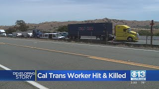 Driver Accused Of Hitting Caltrans Worker Then Driving Away