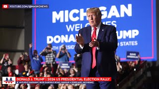 🇺🇸 Donald Trump | Full Speech at Rally in Freeland, Michigan (May 1, 2024) [LIVE]