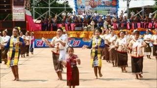 วันสืบสานตำนานแคนโลกของชาวบ้านท่าเรืออำเภอนาหว้าจังหวัดนครพนม ปี 2559