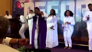 Crazy Praise Break at The Harvest Tabernacle!!! - Pentecost Sunday - 5/15/16