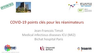 Webinar du CEMIR spécial COVID-19: Actualités et prise en charge