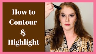 How to CONTOUR Your Face for BEGINNERS Light Skin