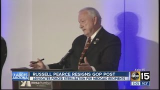 Arizona GOP official Russell Pearce resigns over Medicaid remarks