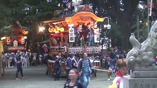 於呂の祭り2023（宵宮）