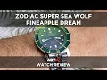 Zodiac x Ariel Adams Super Sea Wolf Pineapple Dream Watch