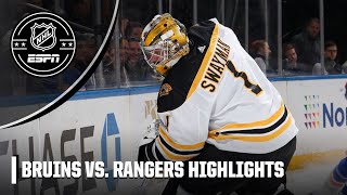 Boston Bruins vs. New York Rangers | Full Game Highlights
