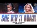 TYLA 'SHE DID IT AGAIN (ft. Zara Larsson)' Color Coded Lyrics| Lyritix