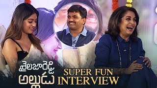 Shailaja Reddy Alludu Movie Team Super Fun Interview | Ramyakrishna | Anu Emmanuel | Maruthi