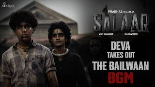 Deva Takes Out The Bailwaan | Music Ravi Basrur |Prabhas |Prasanth |VijayKiragandur | Hombale Films