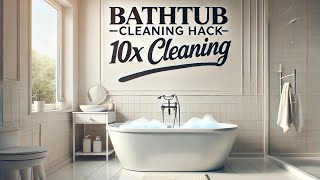 HOW TO CLEAN BATHTUB  [ बाथटब की सफाई ]HOW TO CLEAN BATHTUB 🛁#bathtub #cleanning #cleaninghacks