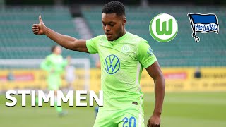 “Verdienst der ganzen Mannschaft“ | Stimmen | VfL Wolfsburg - Hertha BSC 2:0