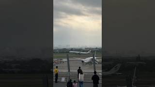 桃園機場第二航廈南側觀景台Taoyuan Airport Terminal 2 south observation deck 起飛桃園機場星宇航空