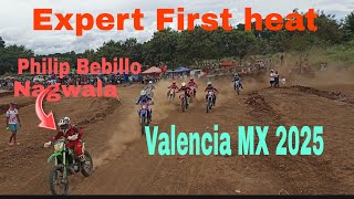 Expert Class First heat Philip Bebillo Nagwala Valencia city Motocross Competition