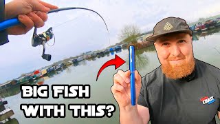 I Took This TINY rod PIKE FISHING In The UK!