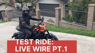 Harley-Davidson LiveWire Test Ride Pt. 1