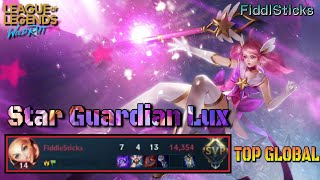 Star Guardian Lux Gameplay | Best Build | WILD RIFT