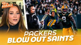 The Green Bay Packers are Headed to the Playoffs! Kay Adams Reacts to MNF at Lambeau