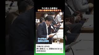 今の再エネ政策は中国の強制労働を増長する#参議院 #参議院議員 #柳ヶ瀬裕文 #国会 #質疑 #自民党 #日本維新の会 #政治 #選挙