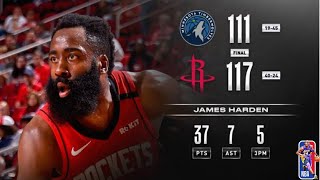 [NBA 2019-2020] Houston Rockets vs Minnesota Timberwolves Fast Highlights | March 10