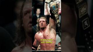 Triple H missed two big storylines because of injury #shorts #wwe