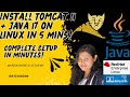 Install Apache Tomcat 11 with JDK 17 on Linux | Step by Step Tutorial | September 2025