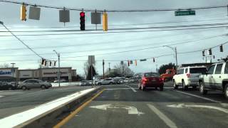 Maryland MVA Driving Test Route (Westminster - Route 1 of 2)