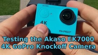 Unboxing and Testing the Akaso EK7000 GoPro Knockoff