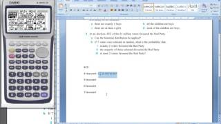 Using Binomial Cumulative Distribution Function - Example 2
