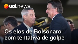 Reuniões, áudios e depoimentos: os elos de Bolsonaro com tentativa de golpe