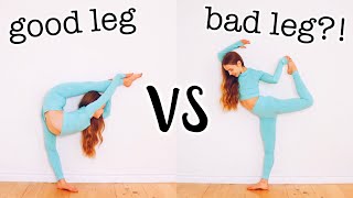 Good Leg VS Bad Leg Flexibility Challenge + Huge Gymshark Black Friday Sale!