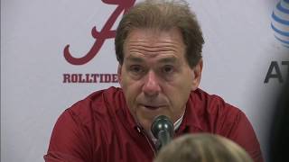 Nick Saban says Alabama deserves College Football Playoff opportunity after loss to Auburn | ESPN