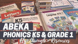 Abeka Phonics Homeschool Program II Abeka K5 & Abeka Grade 1 II Flip-through and Resources