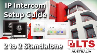 LTS IP Intercom - Programming 2 x Door Stations to 2 x Indoor Monitors